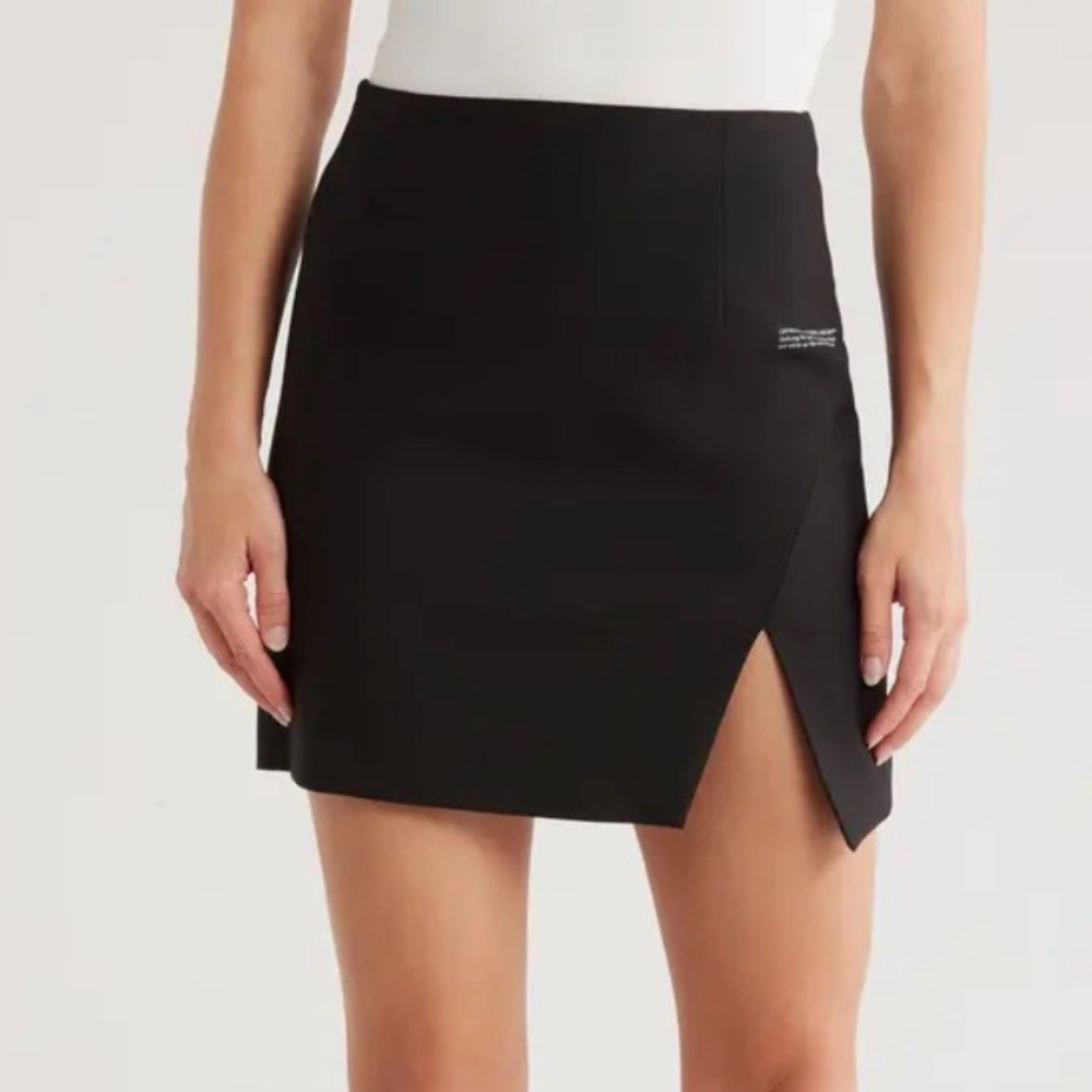 OFF- WHITE Corporate Black Mini Skirt